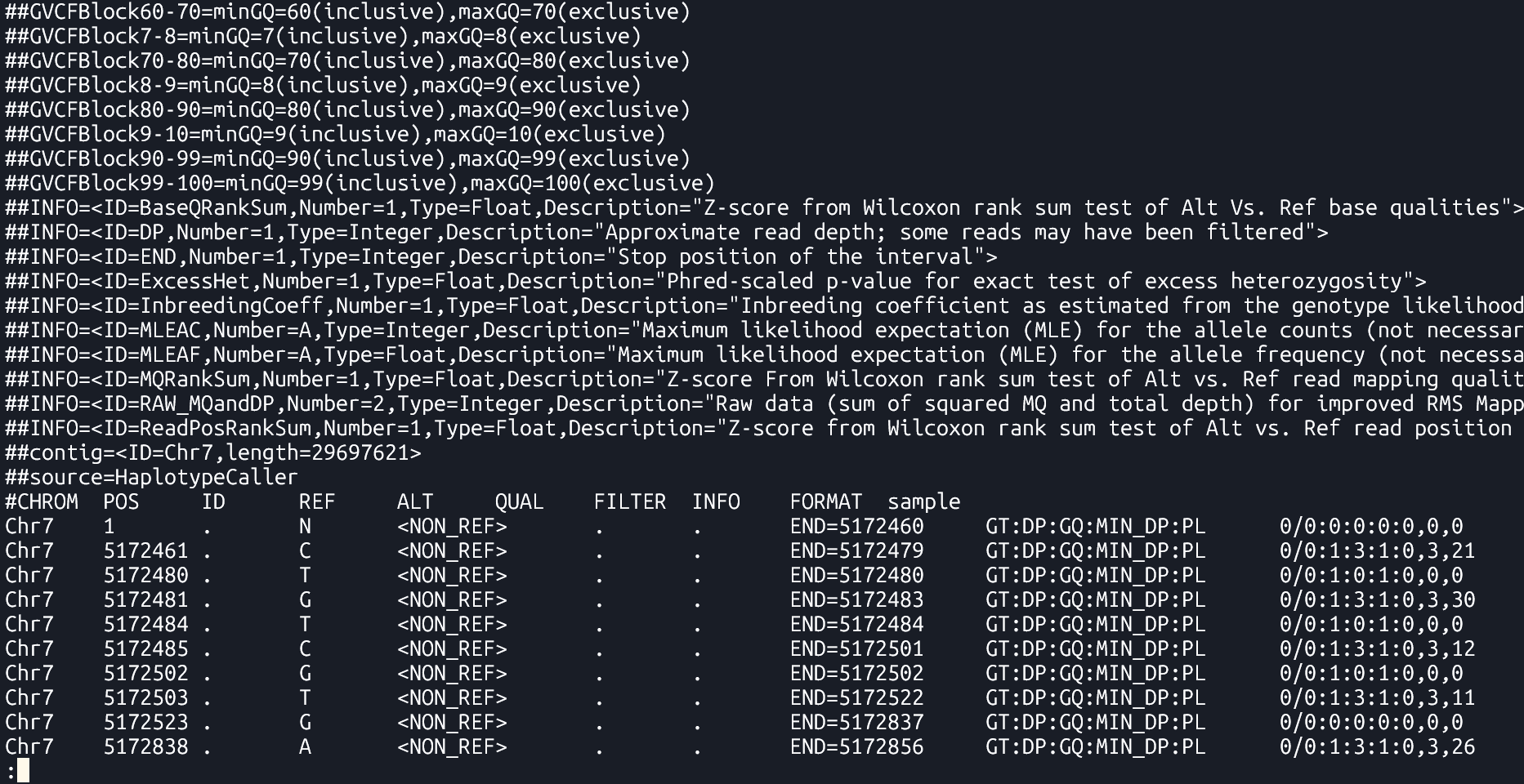 VCF format example image