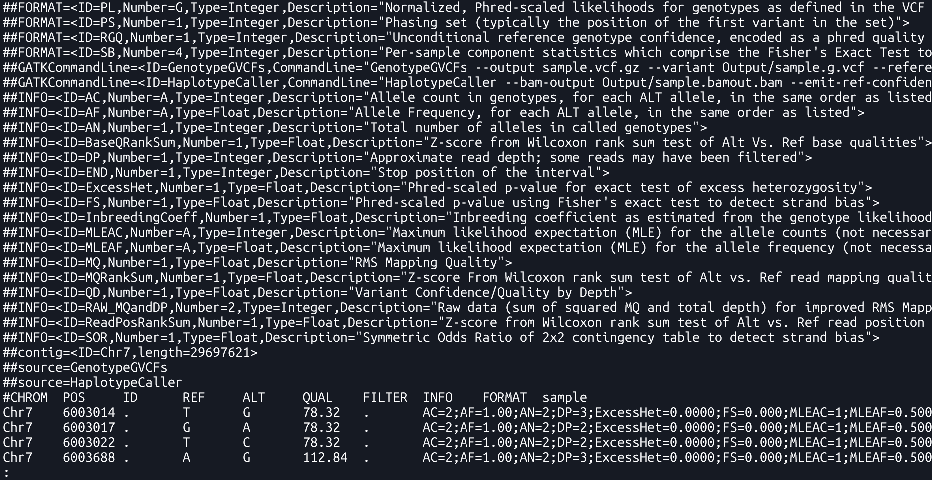 VCF format example image